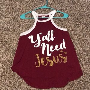 Y’all need Jesus tank
